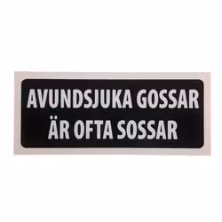 Avundsjuka gossar - Klistermärke