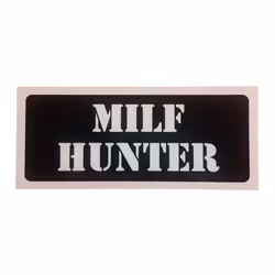 Milf Hunter - Klistermärke