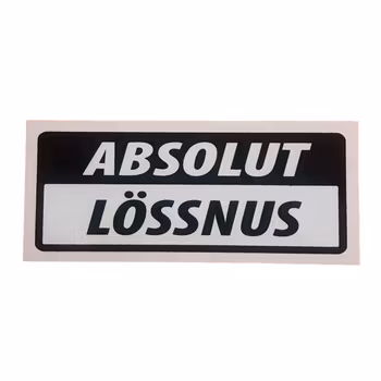 Absolut Lössnus - Klistermärke