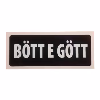 Bött E Gött - Klistermärke