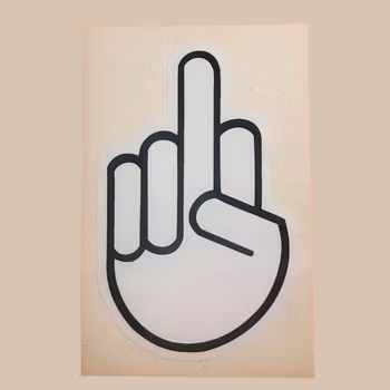 Fuck You - Klistermärke