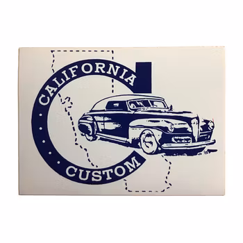 California Custom - Klistermärke