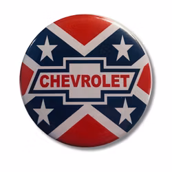 Chevrolet Sydstatsflagga - Pin/Knapp