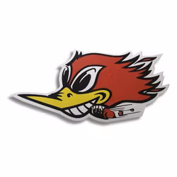 Hackspett Old - Klistermärke