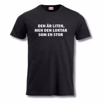 Luktar som en stor - T shirt