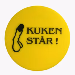 Kuken Står - Glasunderlägg