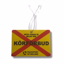 Körförbud (Spansk flagga) - Doftis