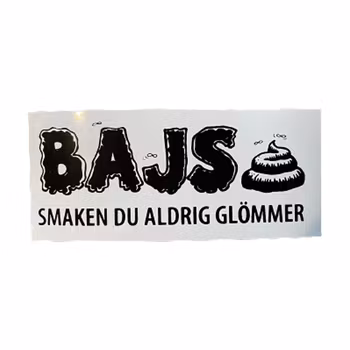 Smaken du aldrig glömmer - Klistermärke