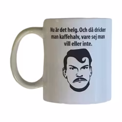 Christer P, Kaffehalv - Mugg