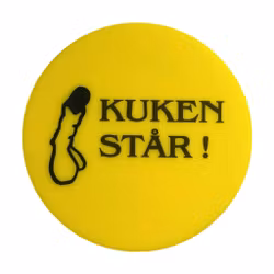 Kuken Står - Glasunderlägg