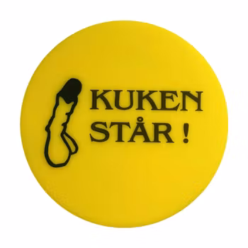 Kuken Står - Glasunderlägg