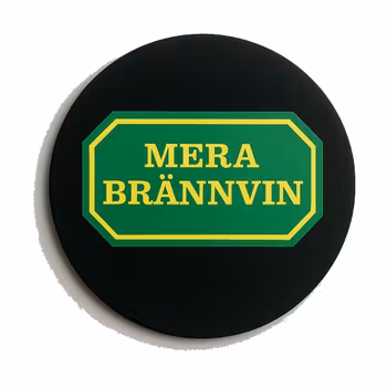 Mera Brännvin - Glasunderlägg