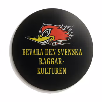 Bevara den svenska raggarkulturen - Glasunderlägg