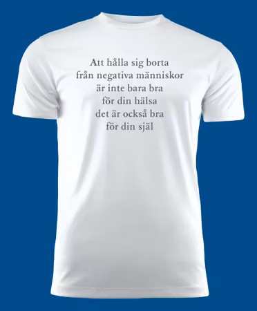 3003 T-shirt med färdiga budskap