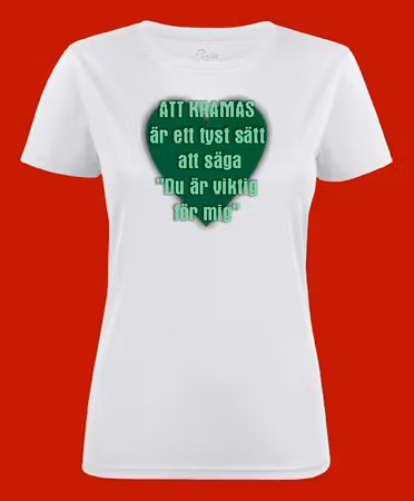3004 T-shirt med färdiga budskap