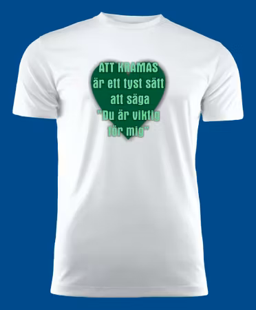 3004 T-shirt med färdiga budskap