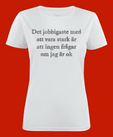 3006 T-shirt med färdiga budskap