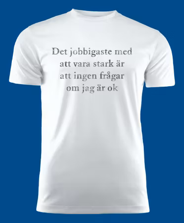 3006 T-shirt med färdiga budskap
