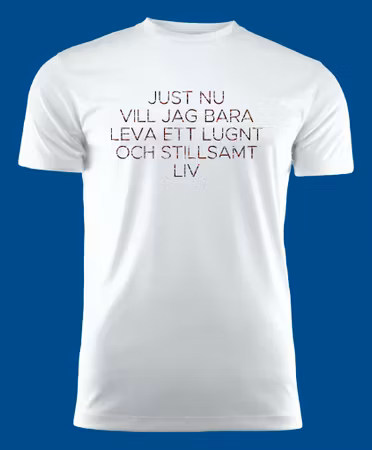 3009 T-shirt med färdiga budskap