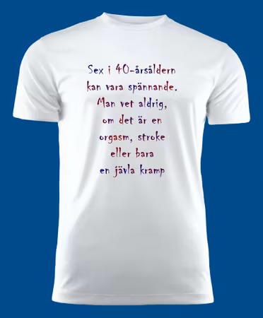 3010 T-shirt med färdiga budskap