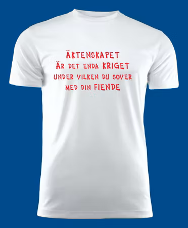 3012 T-shirt med färdiga budskap