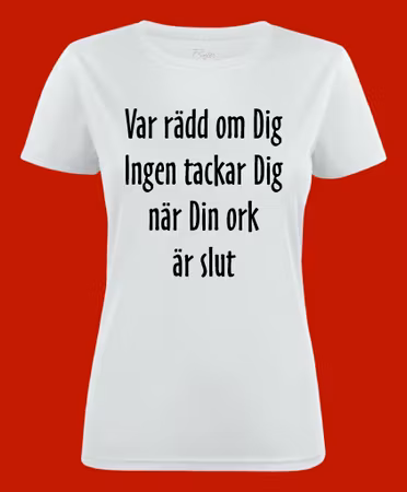 3020 T-shirt med färdiga budskap