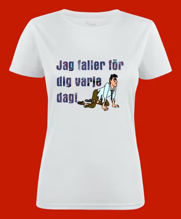 3037 T-shirt med färdiga budskap