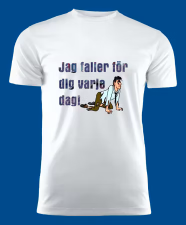 3037 T-shirt med färdiga budskap