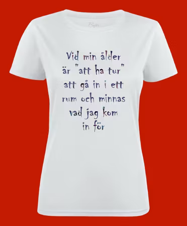3044 T-shirt med färdiga budskap