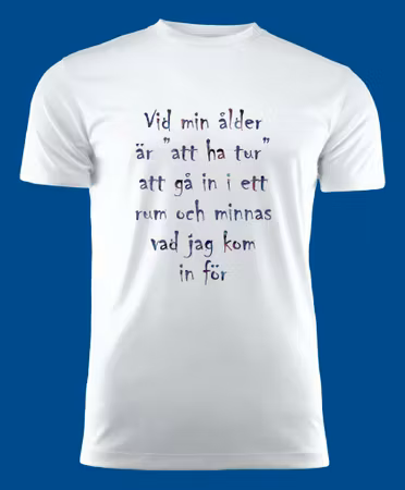 3044 T-shirt med färdiga budskap