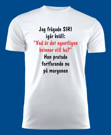 3048 T-shirt med färdiga budskap