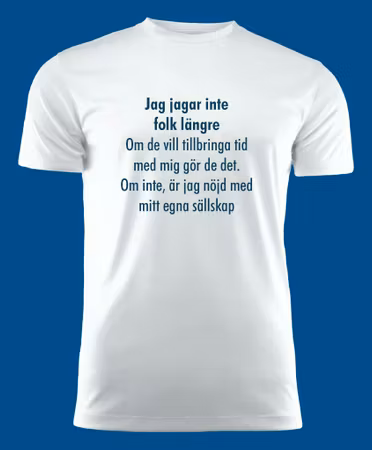 3049 T-shirt med färdiga budskap