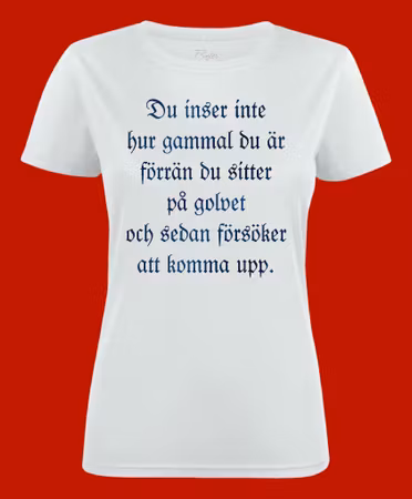 3055 T-shirt med färdiga budskap