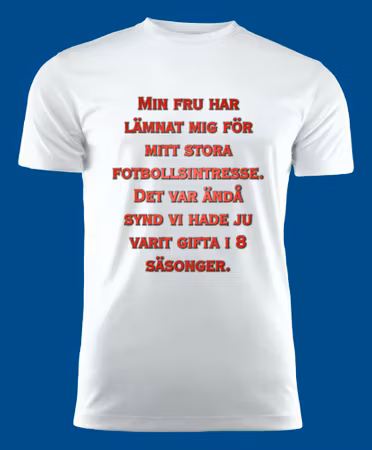 3052 T-shirt med färdiga budskap