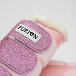 FLUFF | Furion damasker med glitter, rosa M