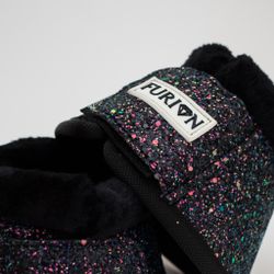 BOOTS | Furion boots med fluff, galaxy M