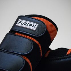 MESH | Furion damasker, orange/svart XL