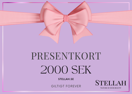 Stellah.se Presentkort 2000 SEK