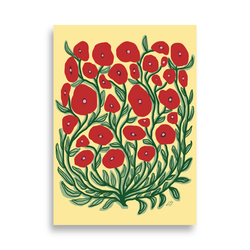 Wild Poppies Poster