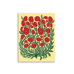 Wild Poppies Poster