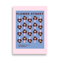 Flower Street Poster