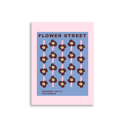 Flower Street Poster