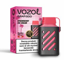 Vozol Gear600 - Strawberry Ice Cream