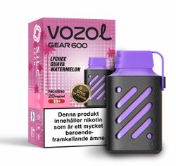 Vozol Gear600 - Lychee Guava Watermelon