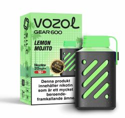Vozol Gear600 - Lemon Mojito