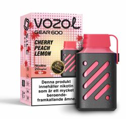 Vozol Gear600 - Cherry Peach Lemon