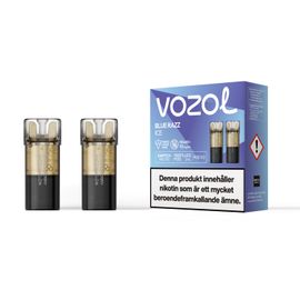 Vozol pod - Blue razz ice - 10mg/ml - 2-pack