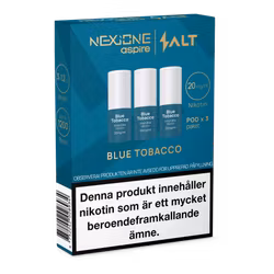 Salt Nexi Blue Tobacco 20mg/ml - 3 Pods