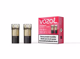 Vozol pod - Strawberry Raspberry Cherry - 20mg/ml - 2-pack
