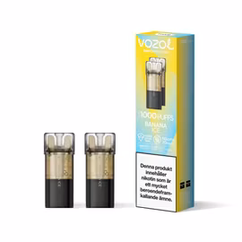 Vozol pod - Banana Ice - 20mg/ml - 2-pack